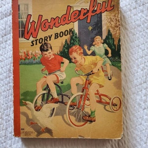 1939 Wonderful Story Book; Children&#39;s Stories