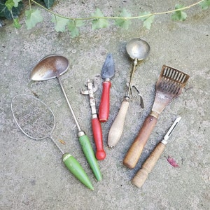 Vintage Kitchen Utensils