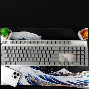 PBT Double Shot Keycaps Grey
