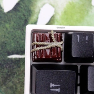 Chocolate Escape Artisan Keycap Handmade Keycap Artisan Keycap Resin keycap Handmade Escape Keycap For mechanical Keyboard image 8