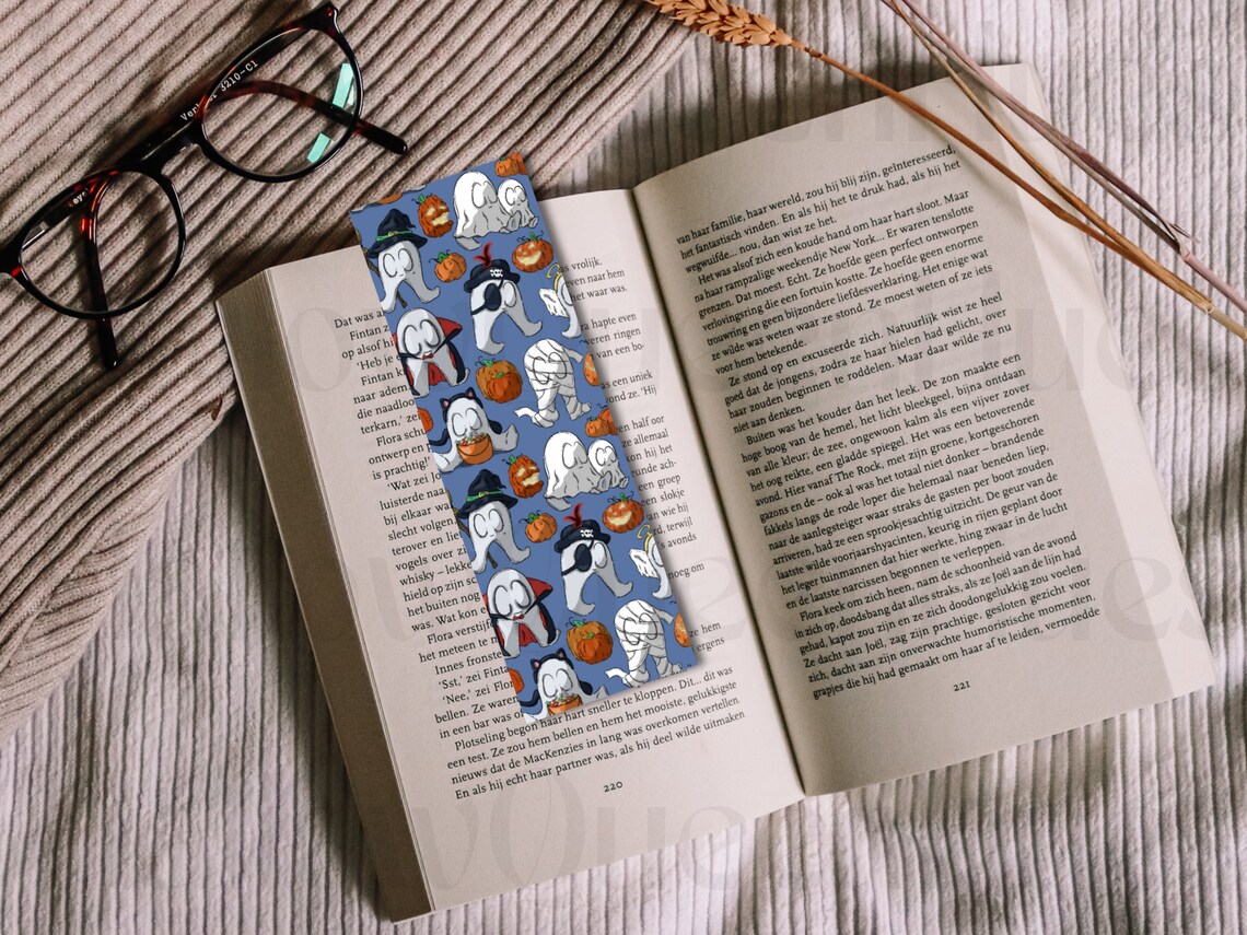 Printable Halloween Fresno Nightcrawler Bookmark Set for Etsy Canada