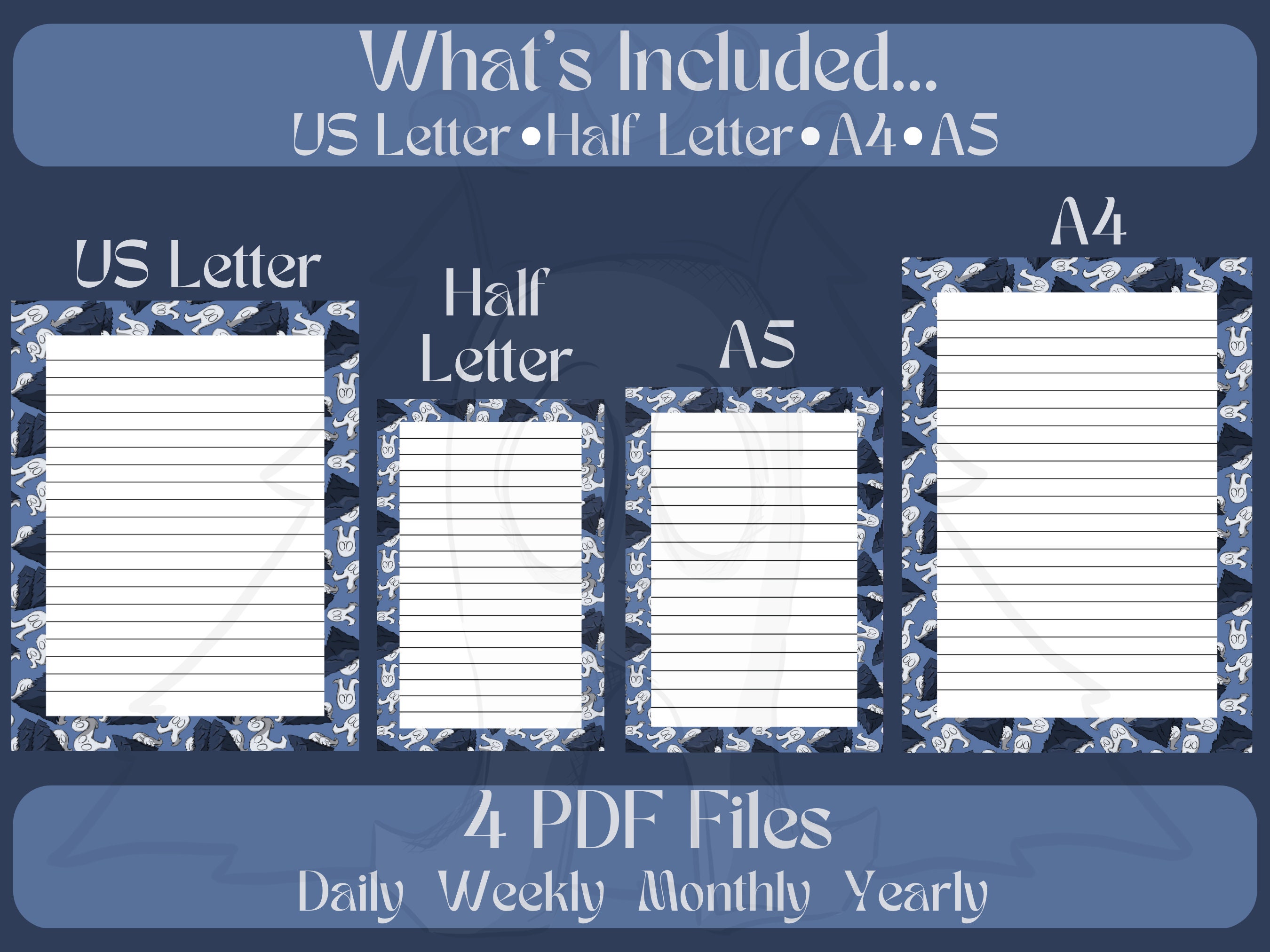 Printable Fresno Nightcrawler Stationery Bundle Digital Etsy