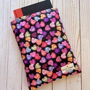 Romance Book Tropes Booksleeve | Book Sleeve | Book Pouch | Book Cover | Padded Book Sleeve | Book Protector