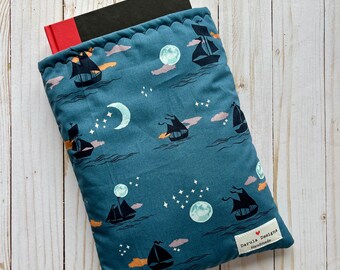 Peter Pan Pirate Ship Booksleeve | Book Sleeve | Book Pouch | Book Cover | Padded Book Sleeve | Book Protector