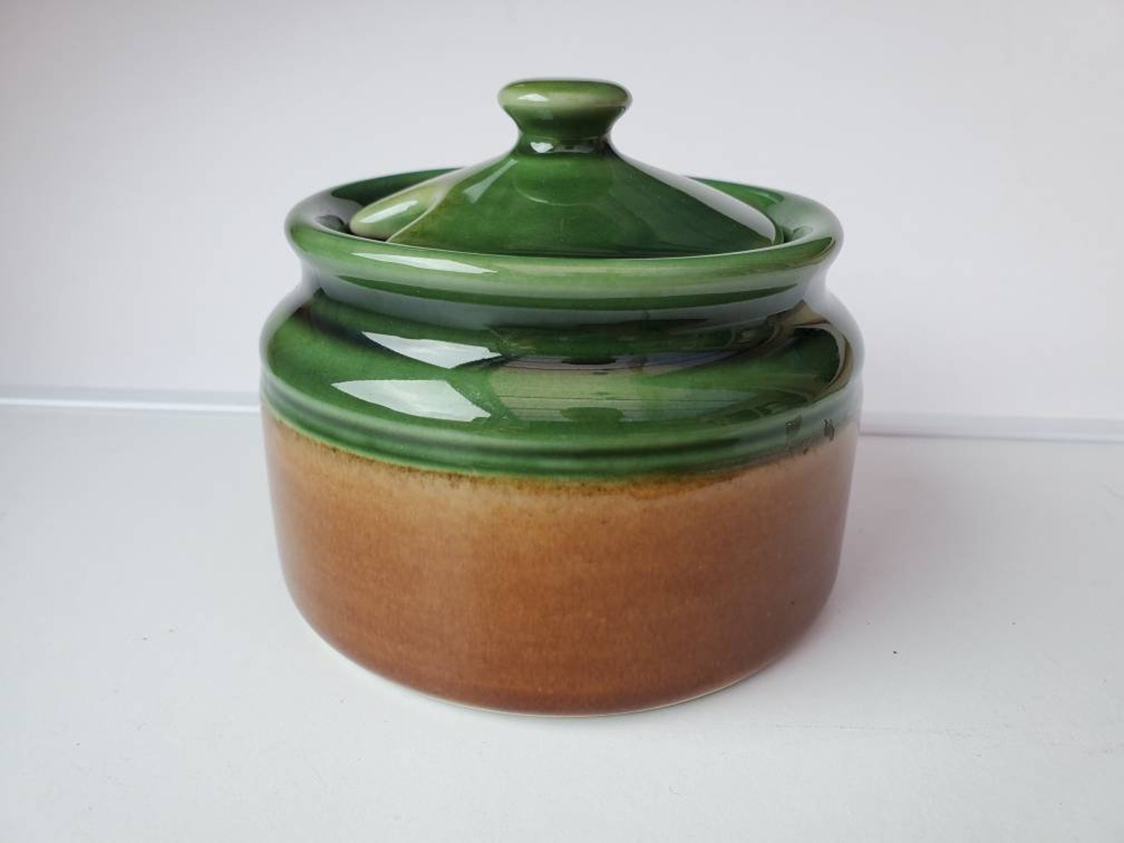 Rare bendigo pottery australia handmade ceramic sugar bowl   etsy uk