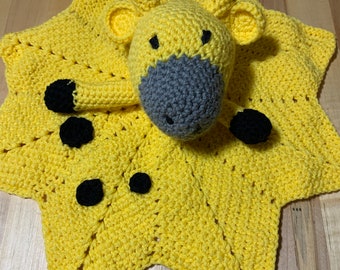 Crochet Giraffe Lovey