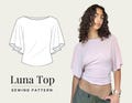 Luna Top Sewing Pattern product logo