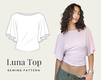 Schnittmuster für Luna Top