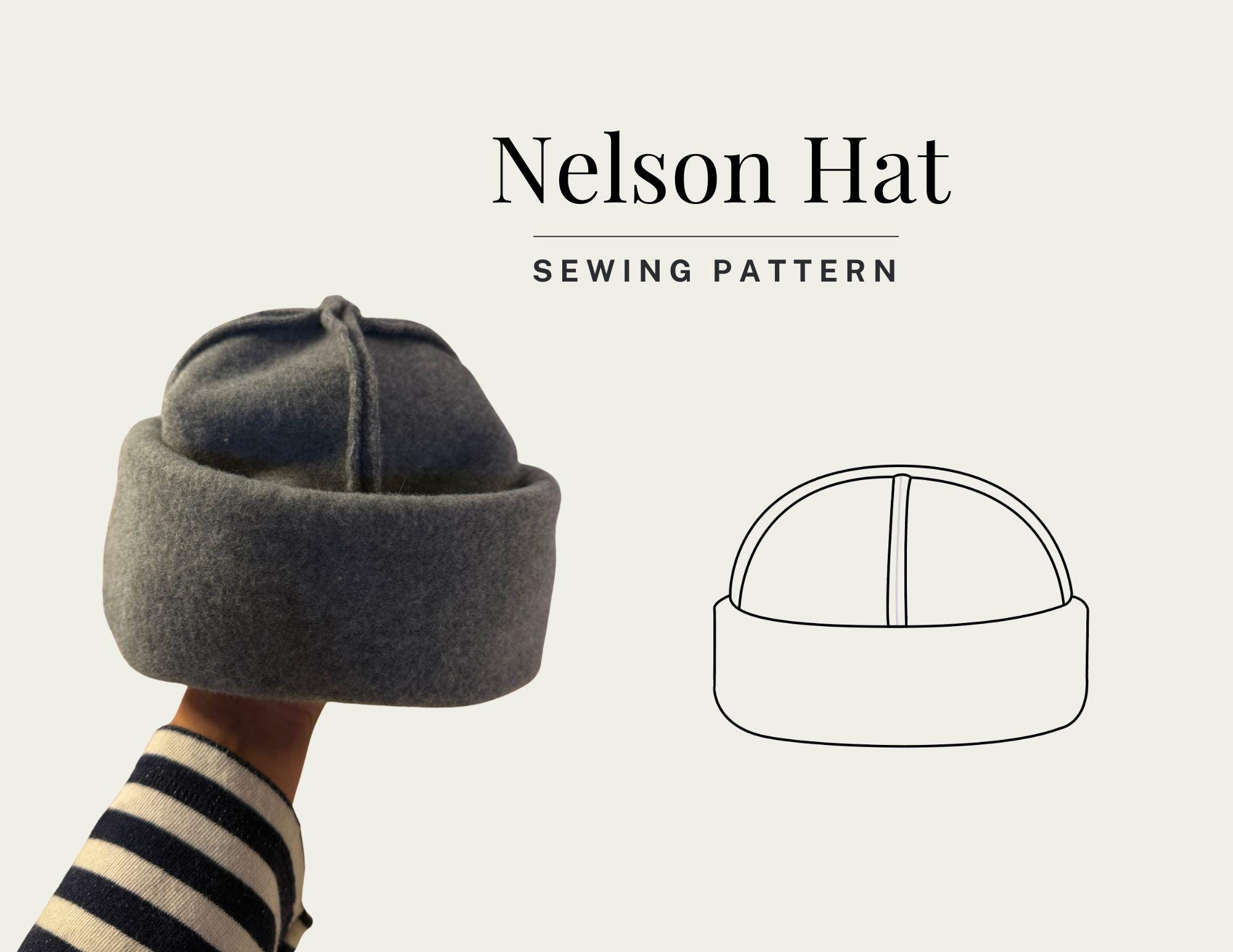 Nelson Pattern Nelson Hat Pattern - Etsy