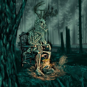 Seated Wendigo poster image 1