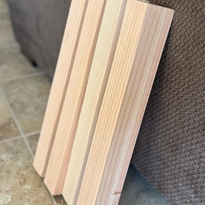 Pieds de table basse/pieds de banc en bois