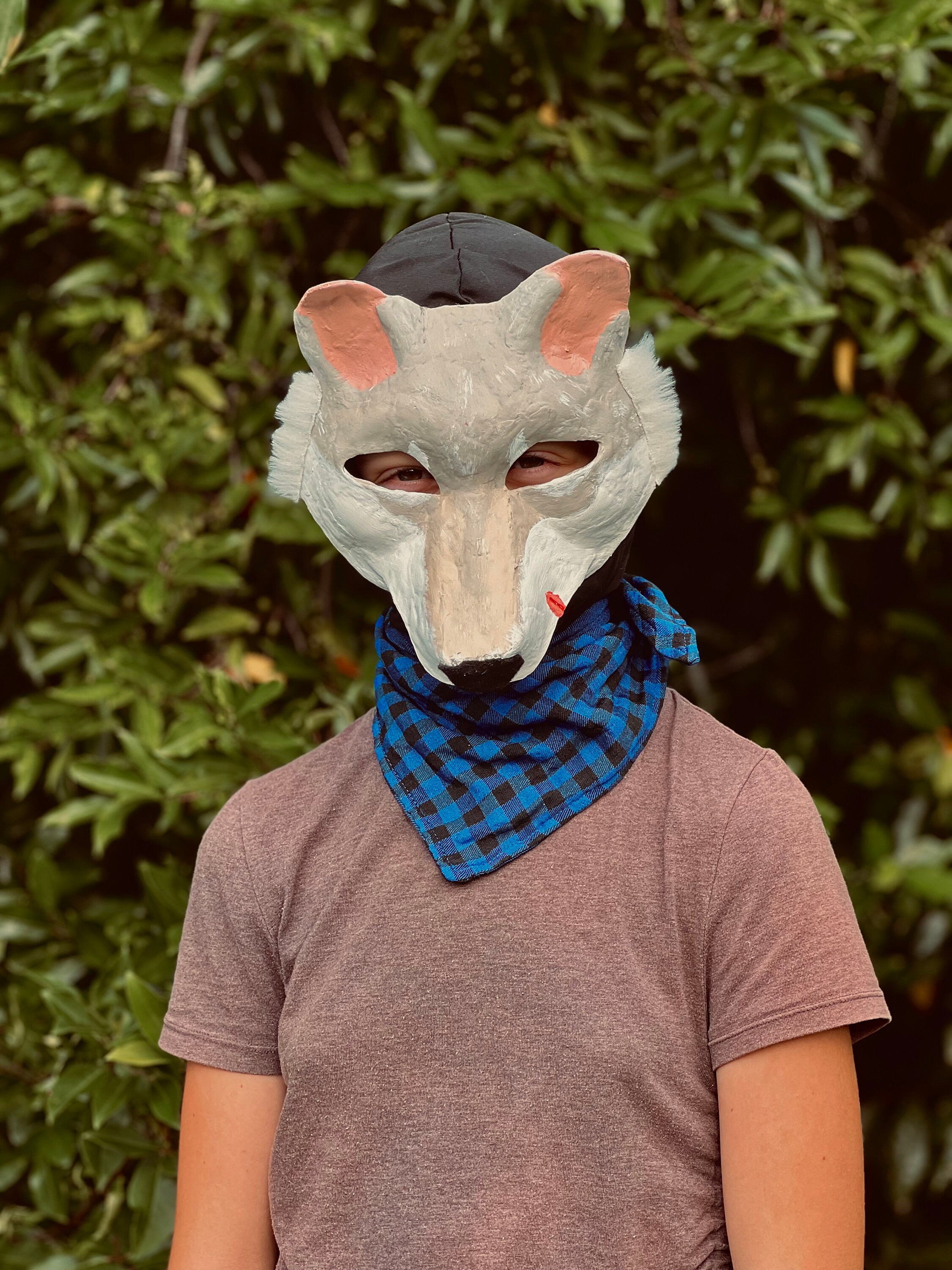 Wolf Dog Therian Mask 