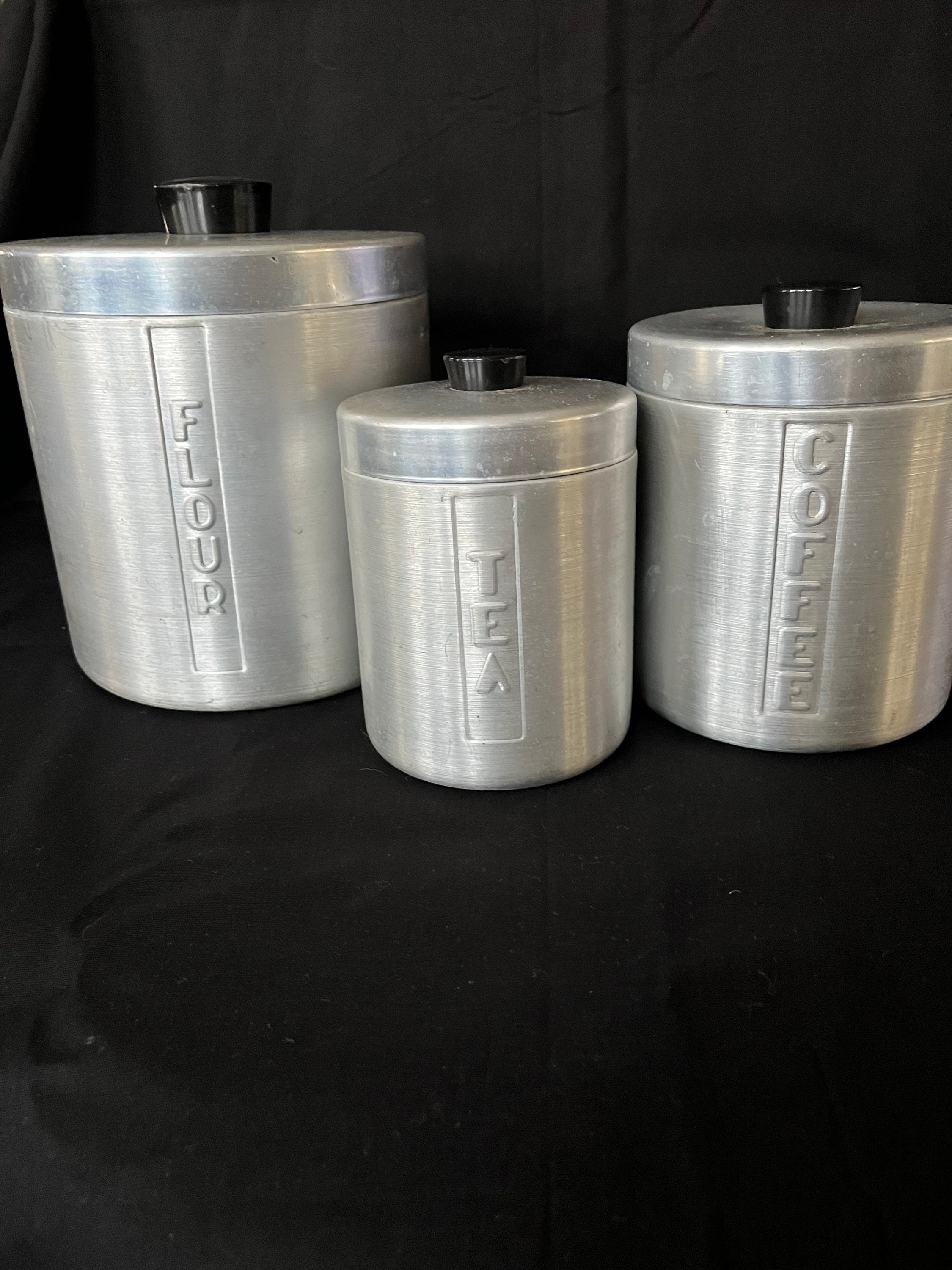 USA 1950’s CANISTER(アンティーク/ポテトチップス) VINTAGE KITCHEN LARGE 9 1/4