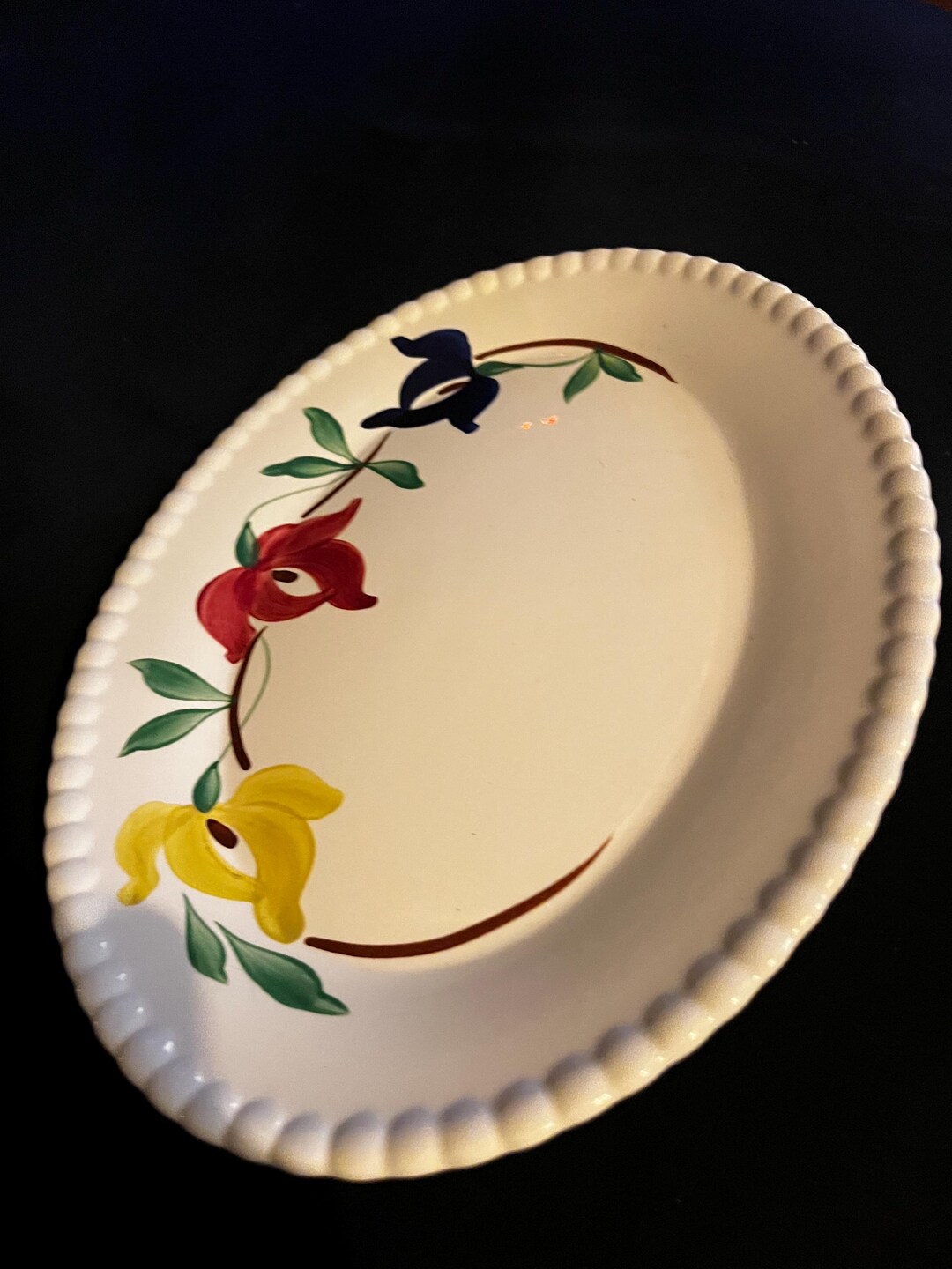 Blue Ridge-southern Potteries-vintage Carnival-10