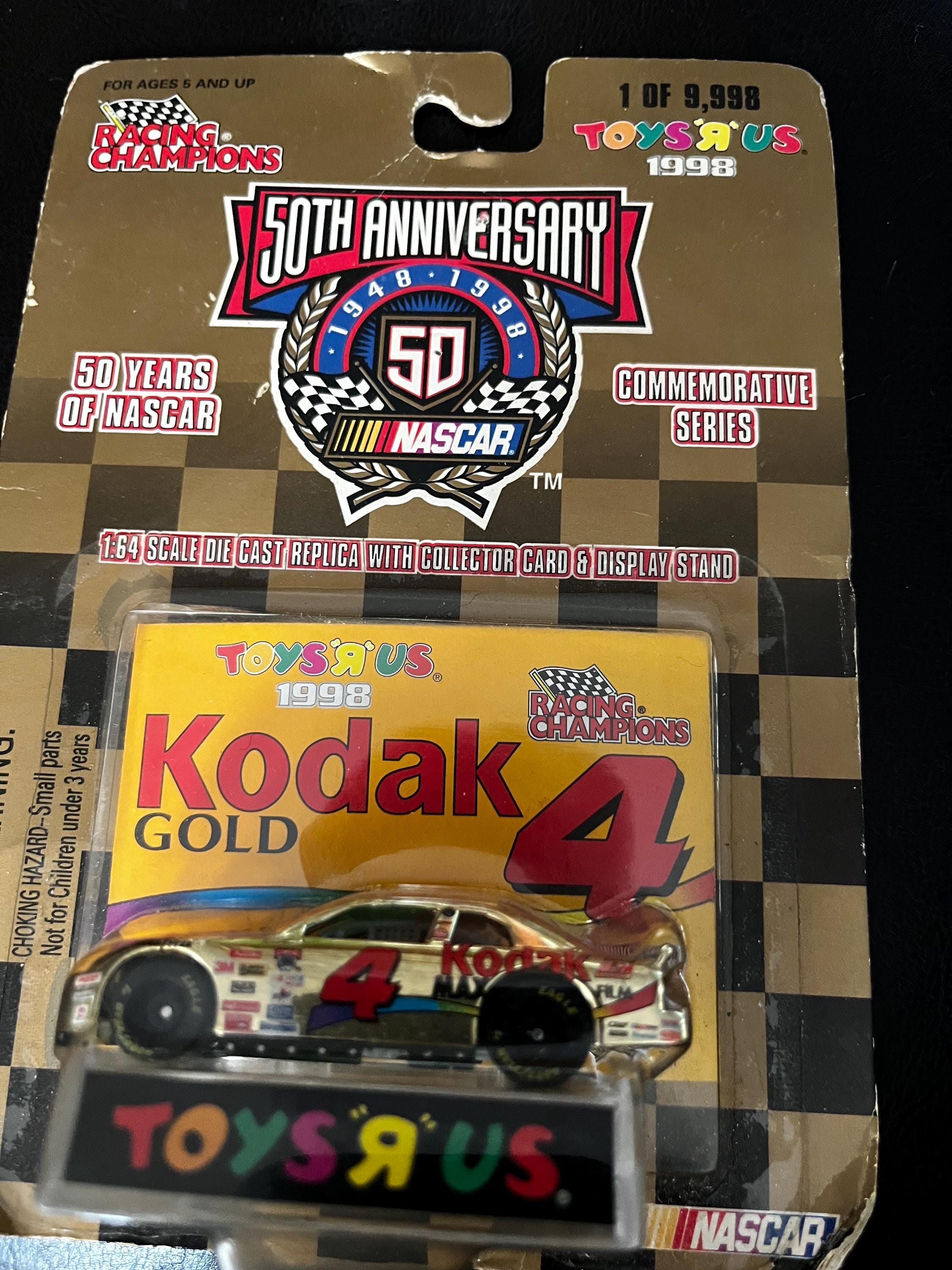 Terry Labonte's #5 Kellogg's 1998 NASCAR 50e anniversaire - plaqué or
