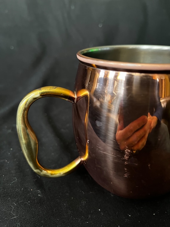 Vintage GODINGER Copper Brass Moscow Mule Mug - Etsy Canada