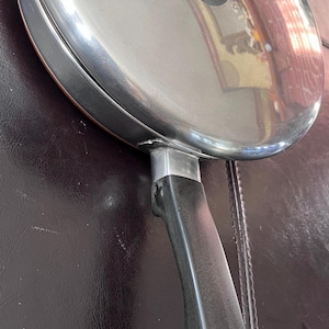 Trauzeugin der Ehre-Vtg Sears-Edelstahl / Kupferboden 24,5 cm Pfanne