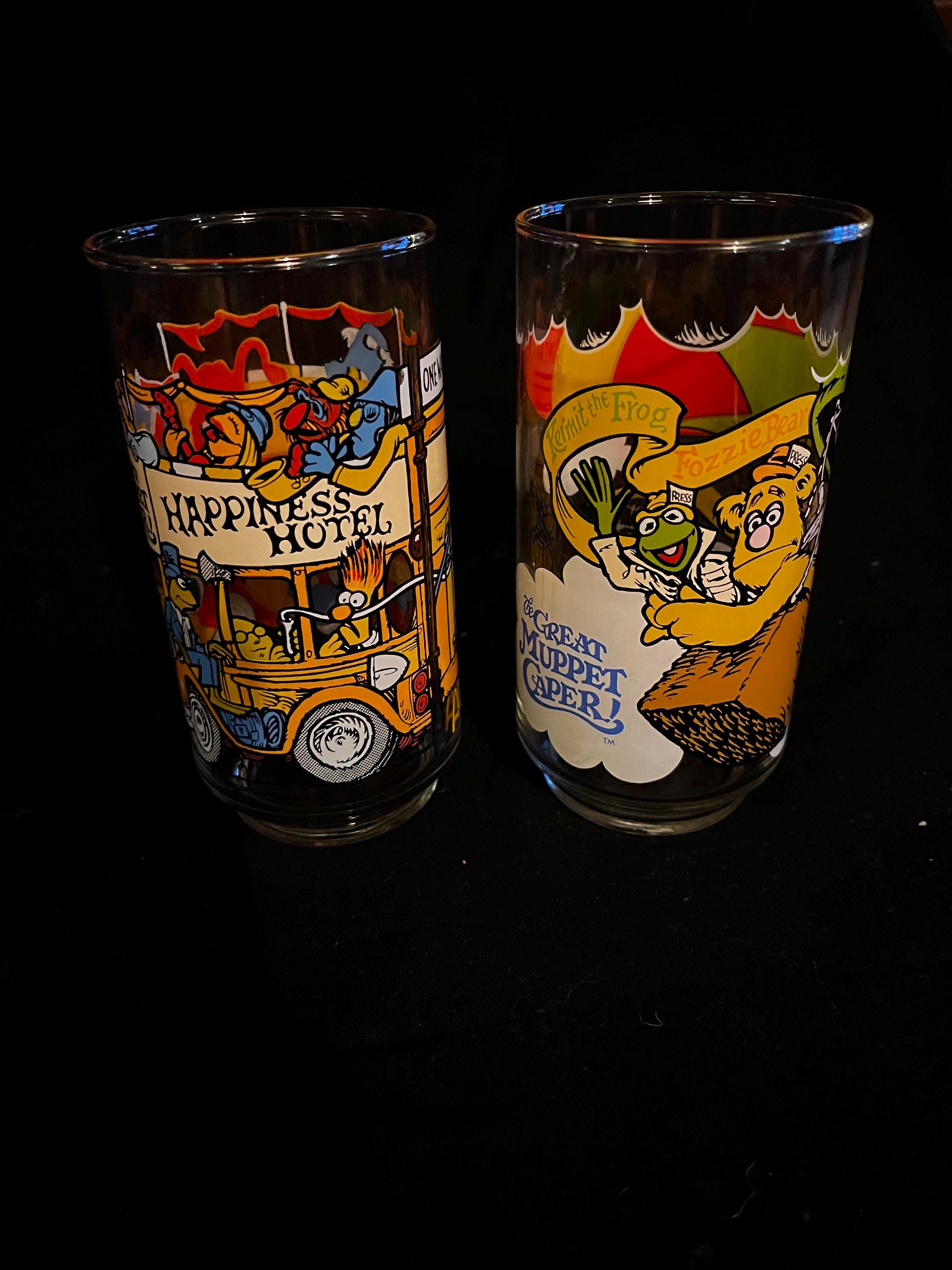 The Great Muppet Caper-happiness Hotel- Vintage Mcdonald's Glasses