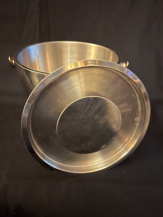 Seau avec couvercle transparent de 16 l - Convient à un usage