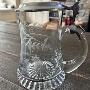 Zinn beer stein - Etsy 日本