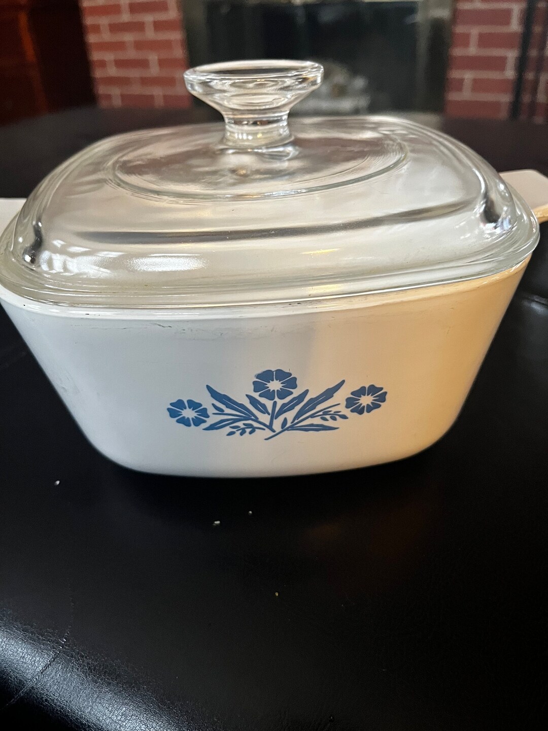 コーニングウェア ヴィンテージ キャセロール コーンフラワー ブルー 1