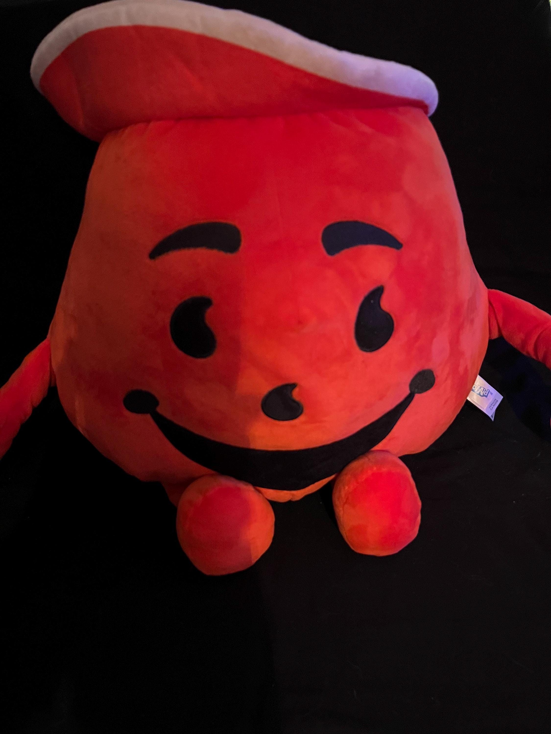 Kool-aid-man/pitcher Plush Stuffed Toy 17” Orange/red by Fiesta