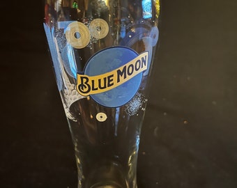 BLUE MOON 50th Anniversary Apollo Landing 8” Pilsner Beer Glass