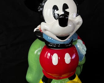 ディズニー ミッキー＆ミニーマウス セラミッククッキージャー - Etsy 日本