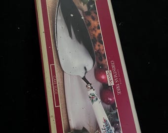 Spode - Cortador de Bolo em Formato de Árvore de Natal - 26,7 cm (10,5") - Novo na Caixa
