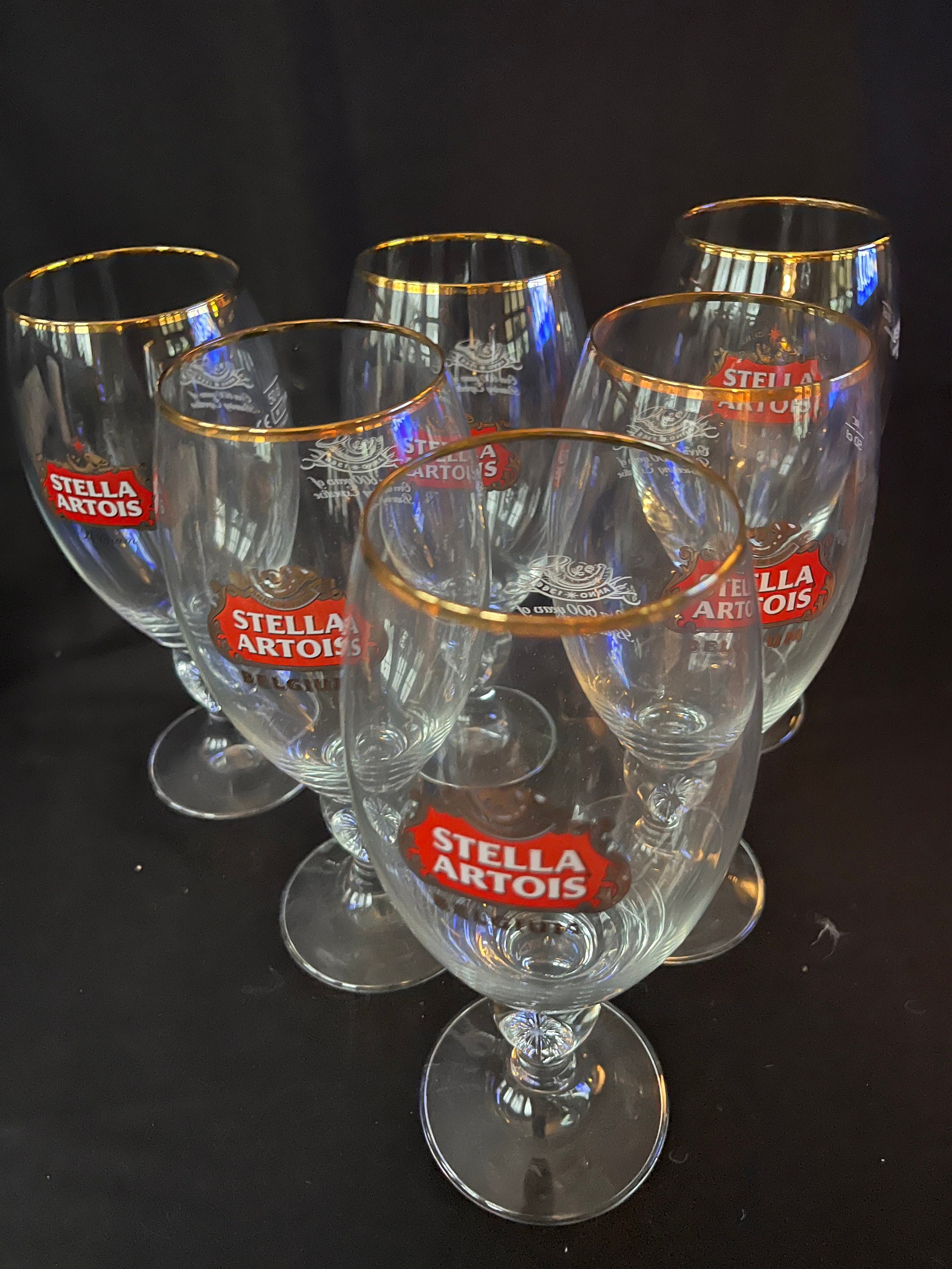 Stella Artois Chalice RC 50 CL Set Of 6 six XL Beer Glasses Etsy stella-artois-chalice-rc-50-cl-set-of-6-six-xl-beer-glasses-etsy