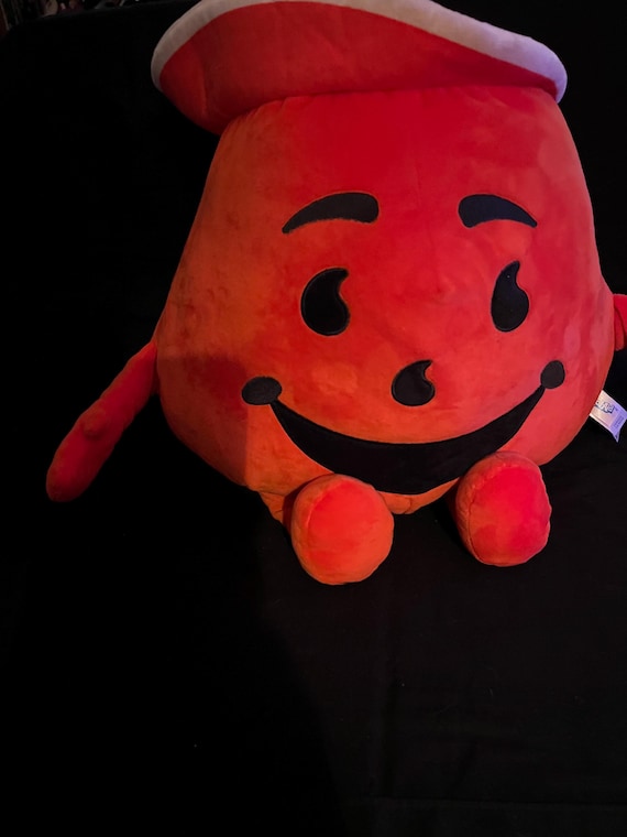 Kool-aid-man/pitcher Plush Stuffed Toy 17” Orange/red by Fiesta