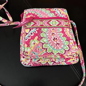 Vera Bradley-petal Pink-mini Hipster Crossbody Bag-retired - Etsy