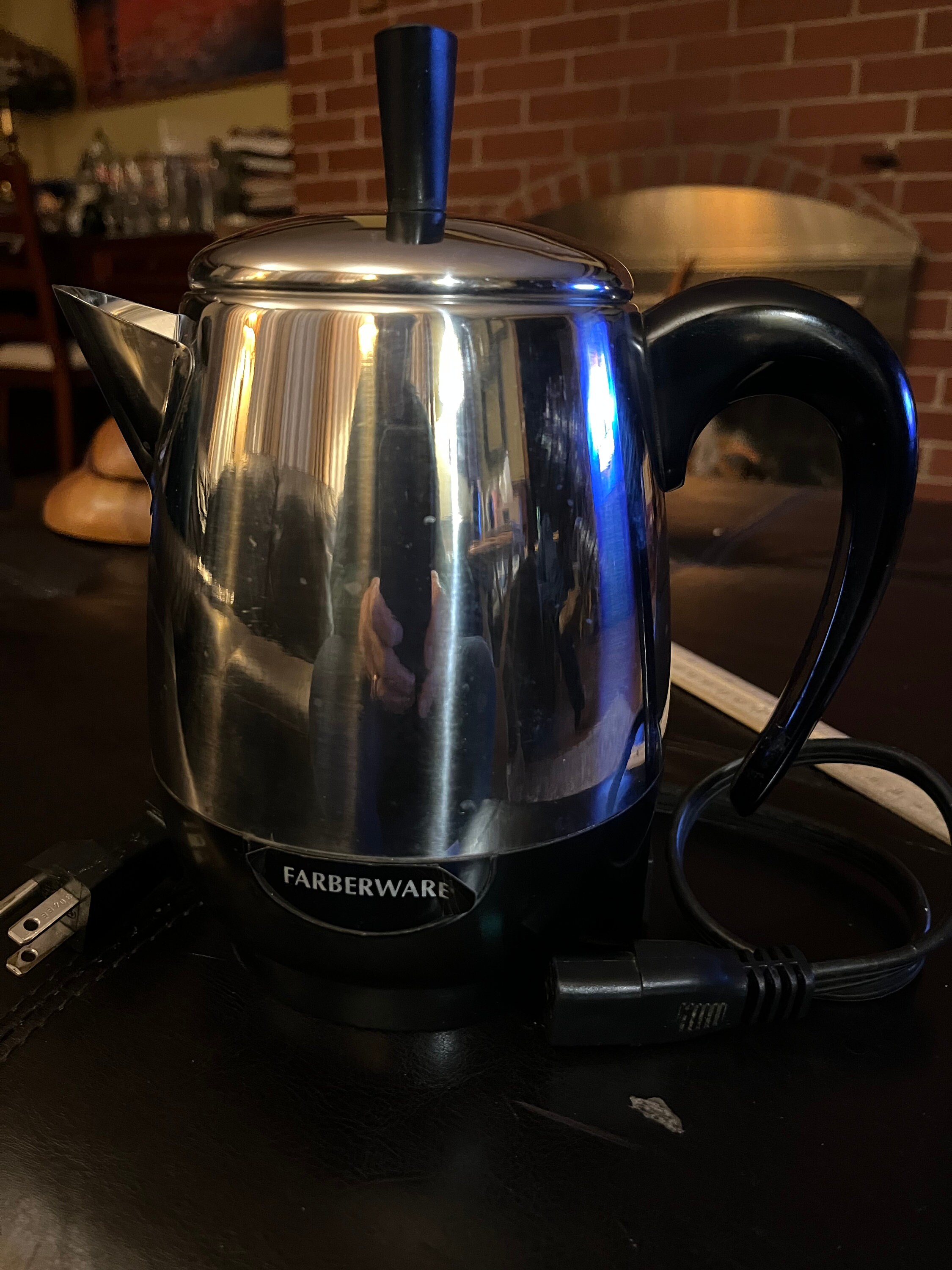 Farberware FCP240 4 Cups Electric Percolator - Silver