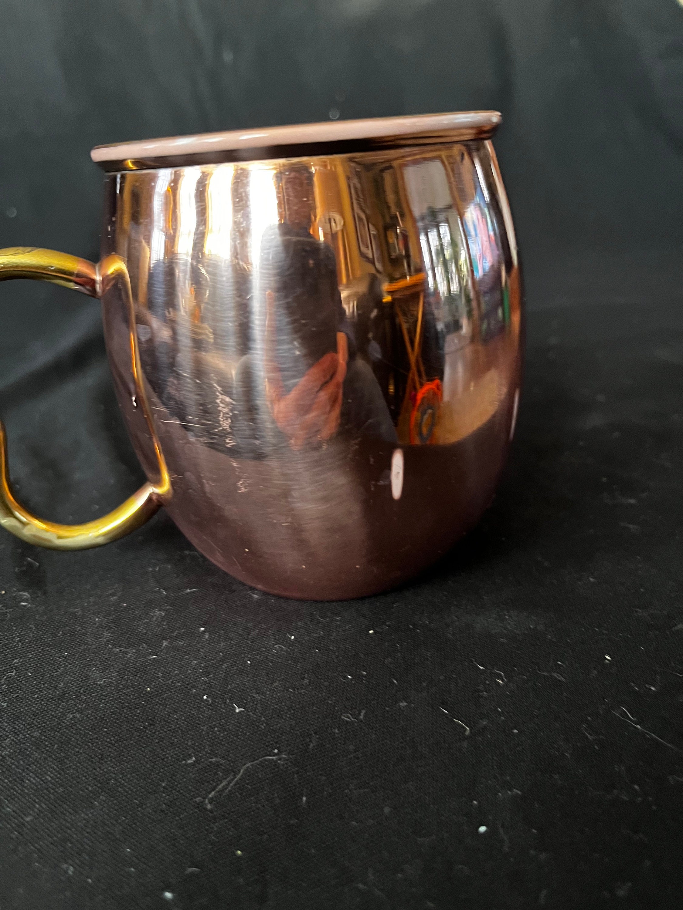 Vintage GODINGER Copper Brass Moscow Mule Mug - Etsy
