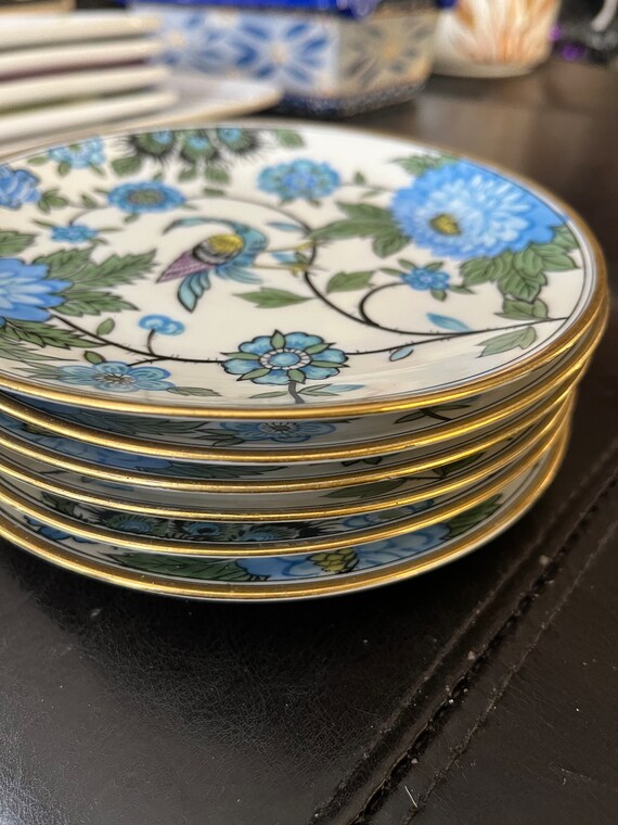 ノリタケ 金縁花皿 6-6 1/4” - Etsy 日本