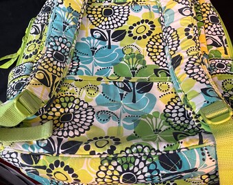 Vera Bradley-limes up Floral-backpack/campus/tech Washable  display picture 3