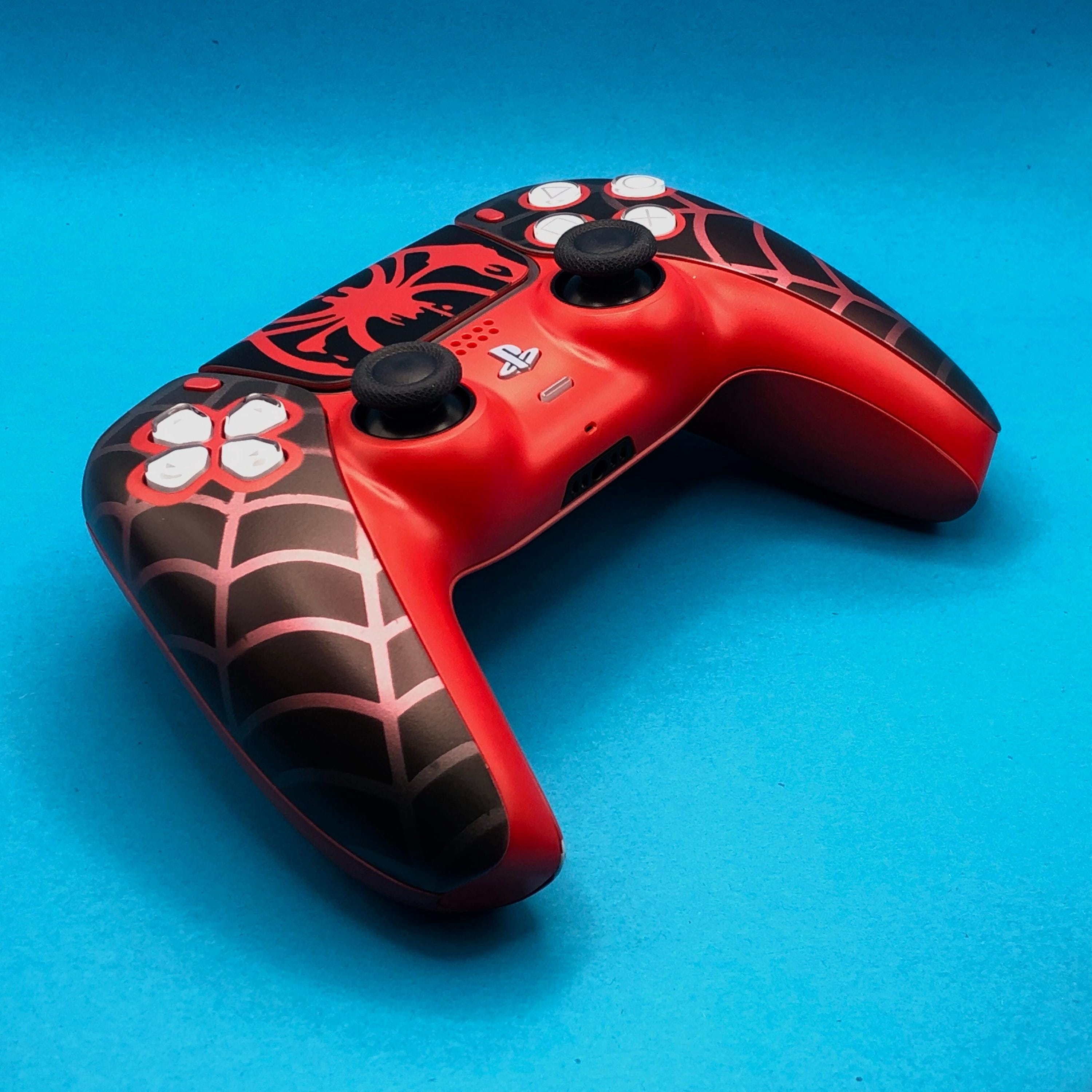 PS5 Faceplate For Console – Spider-Man Miles Morales Design