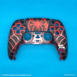 Spider Man Miles Morales Custom PS5 DualSense DIY Faceplate