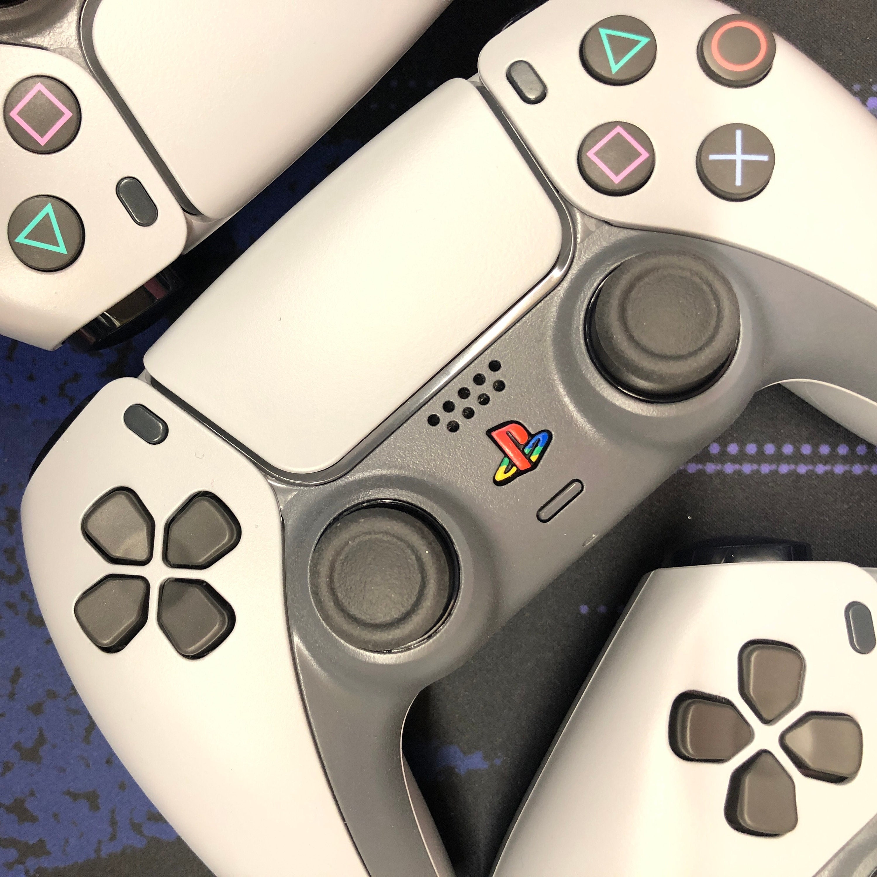 Retro Ps1 Inspired Custom Ps5 Controller Etsy Canada