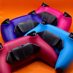 PS5 Controller with Rise 4.0 Remap 4 back button mod pre-installed - All Colours Available!!!