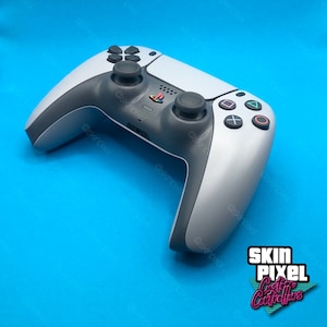 Pixel Gold Block PS5 Controller Skin