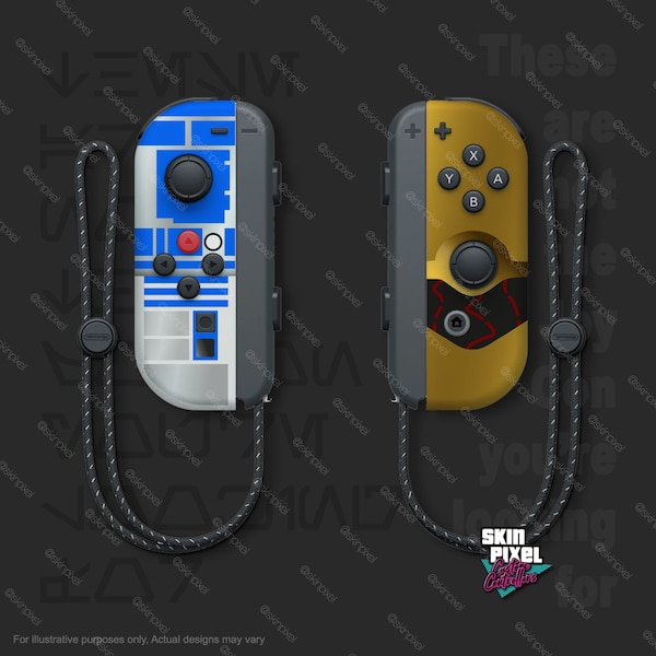 These are not the Joy Con you're looking for - Star Wars Droid Custom Joy Con