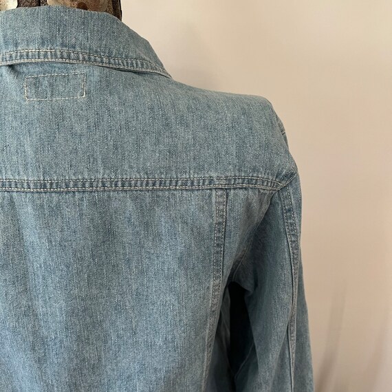 Vintage denim jacket, denim jacket, light wash denim … Gem