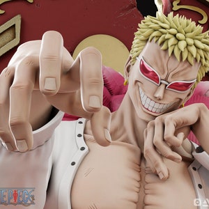 Mermaker Mermaid One Piece Cosplay glasses Don Quixote · Don Quixote Doflamingo  one piece dress the king under the Seven Warlords of the Sea (silver) 