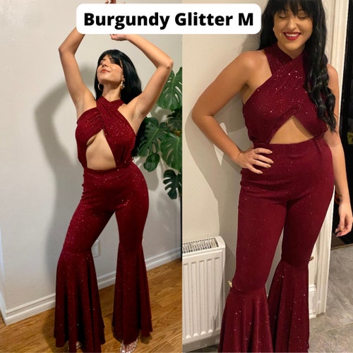 selena purple jumpsuit costume