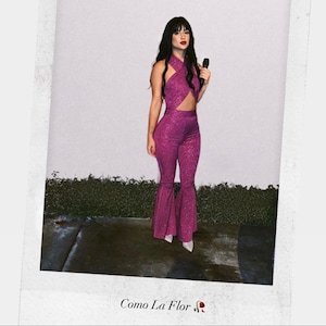 Selena Jumpsuit Costume NO jacket is not included Adult Size- Handmade in USA Custom Order