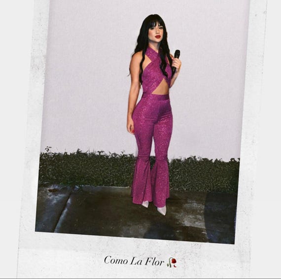 Dress Selena's Purple Jumpsuit 10 Selena Halloween Costumes