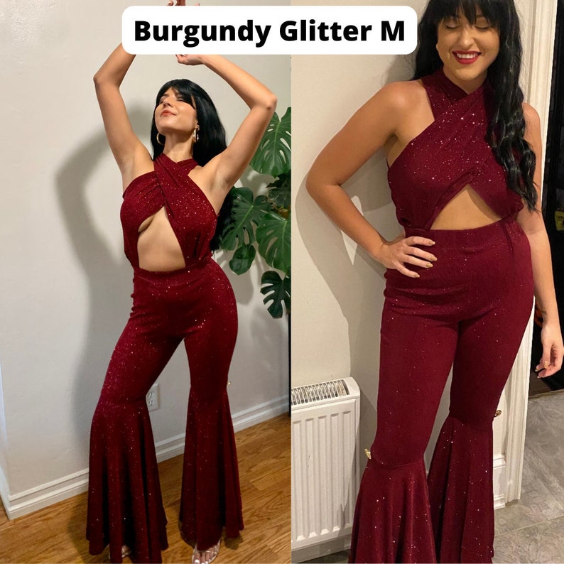 Selena Jumpsuit Costume With Bolero Jacket Adult Handmade in Etsy