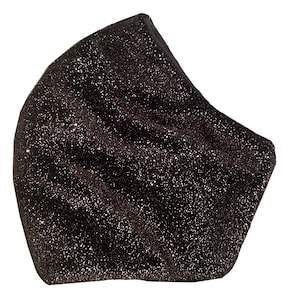 Black Shimmer Facemasks Date Night Going Out