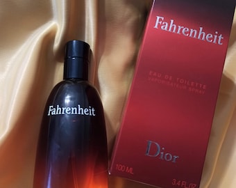 Christian Dior Fahrenheit Eau de Toilette Edt 100ml 3.4 Fl. Oz